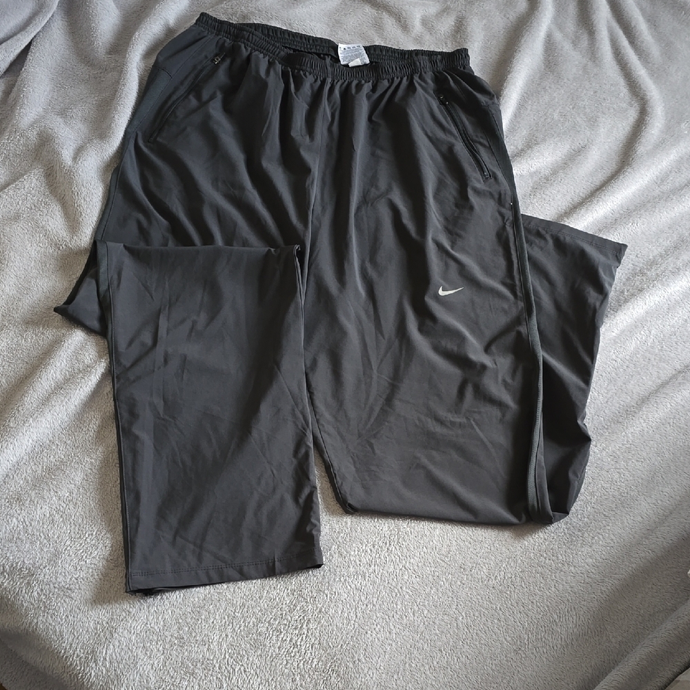 Nike Charcoal Joggers with Logo